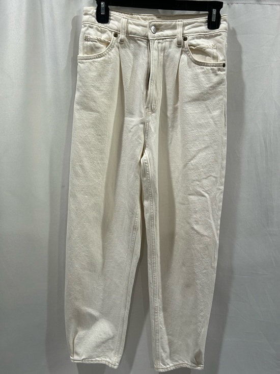H&M Denim - Lee x H&M Off-white/cream Relaxed Hi Rise Balloon jeans LN